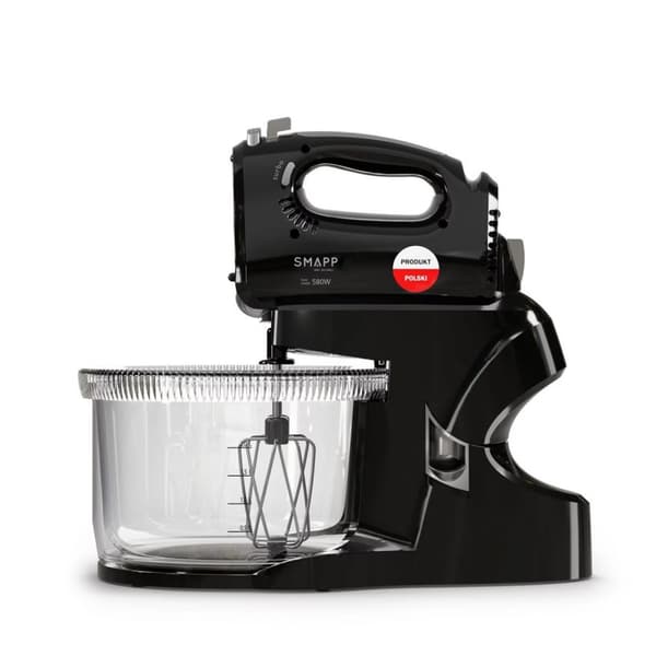 Håndmixer med skål SMAPP sort 451.8