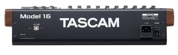 Tascam MODEL 16 äänimikseri 16 kanavaa 20 - 30000 Hz musta, kulta, puu