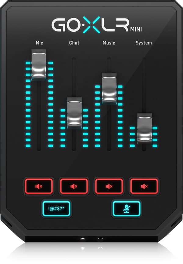TC Helicon Go XLR Mini - USB Audio Mixer og Interface