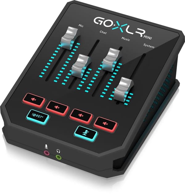 TC Helicon Go XLR Mini - USB Audio Mixer og Interface