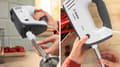Miniatyrbild 5 av 8: Bosch MFQ37470 Handmixer 750 W Svart, Vit