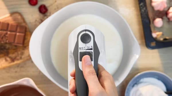 Bosch MFQ37470 Handmixer 750 W Svart, Vit