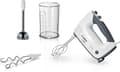 Miniatyrbild 1 av 8: Bosch MFQ37470 Handmixer 750 W Svart, Vit