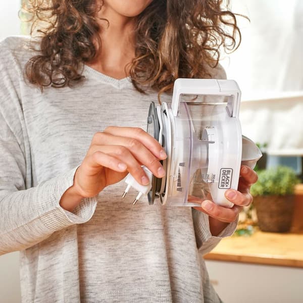 Elektrisk Juicepress Black & Decker BXCJ25E Vit Grå 25 W 350 ml