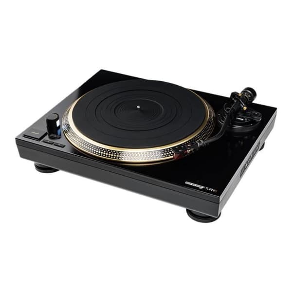 Reloop HiFi Turn5 Skivspelare djup pianosvart