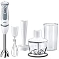 Miniatyrbild 1 av 2: Braun Minipimer stavmixer 5237WH | 4 tillbehör 1000 W vit