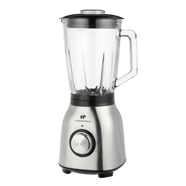 Blender CONTINENTAL EDISON CEBL1000IN Inox 1000W - Skål i glas 1.5L