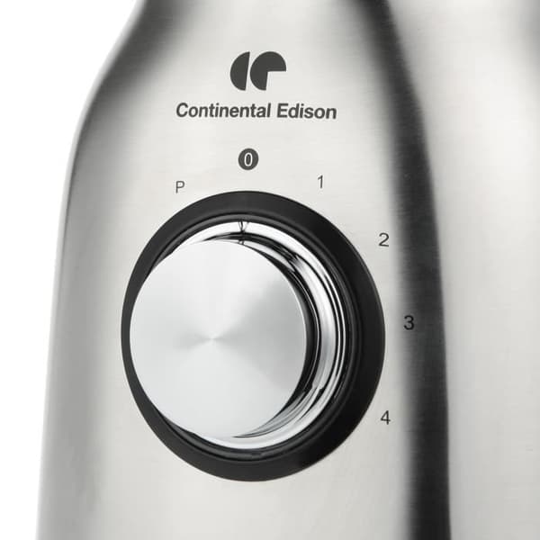 Blender CONTINENTAL EDISON CEBL1000IN Inox 1000W - Skål i glas 1.5L