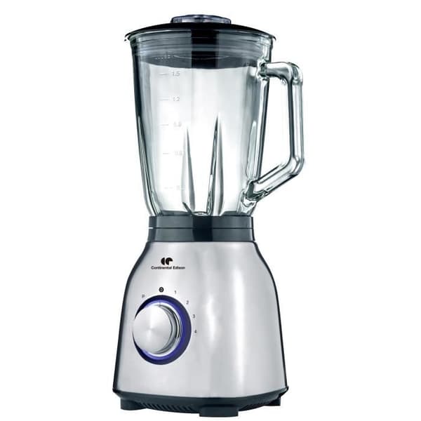 Blender CONTINENTAL EDISON CEBL1000IN Inox 1000W - Skål i glas 1.5L