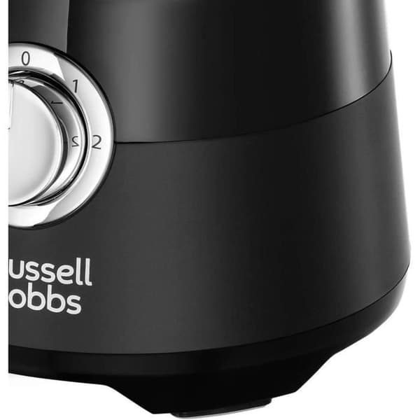 Blender - RUSSELL HOBBS - Mattsvart 24722-56 - 650 W - Mattsvart - 1,5 L glasskål - 2 hastigheter + puls