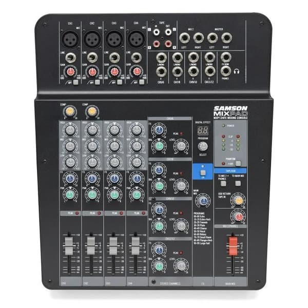 Samson MXP124FX Analog Mixing Console
