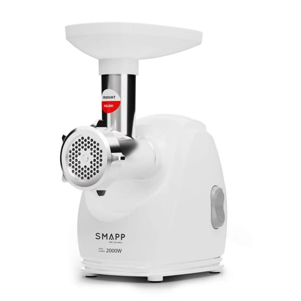 Kødhakker SMAPP 489.8 BIAŁA Hvid Grå 2000 W