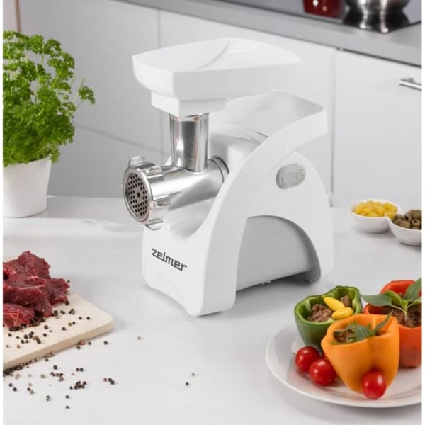 Kødhakker Zelmer ZMM9801B Hvid 2200 W