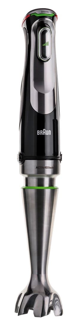 Braun MultiQuick 9 MQ 9195XLI 2 L Dykblender 1200 W Sort, Rustfrit stål