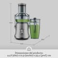 Miniatyrbild 4 av 5: Mixer Sage SJE530BSS4EEU1 Stål 1300 W 2 L