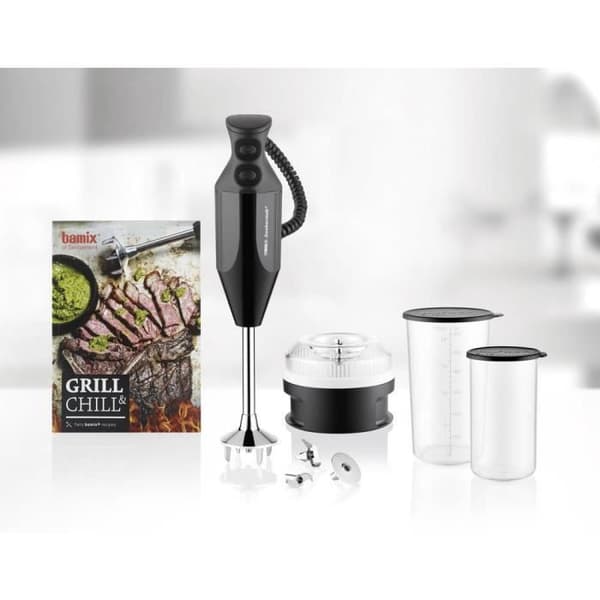 ESGE M 200 BBQ Stavmixer 200 W med svart hacktillsats