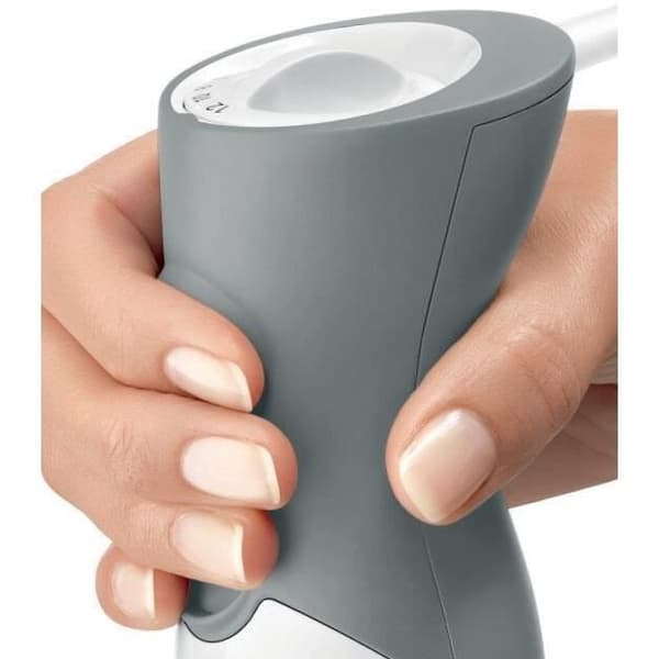 BOSCH MSM66150 ERGOMIXX stavmixer - Avtagbar fot i rostfritt stål, 600W, 12 hastigheter + turbo