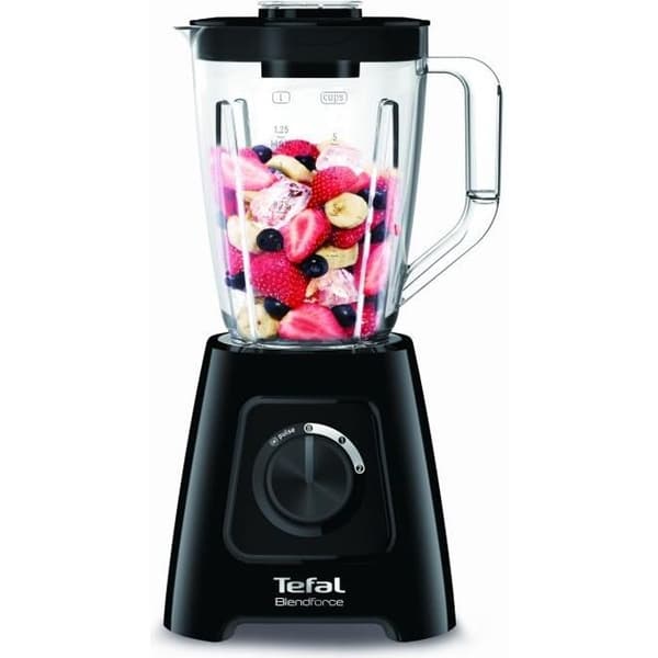 Tefal BlendForce II BL4208, 1,25 L, 2 L, Step, Rotary, Bordsmixer, Svart