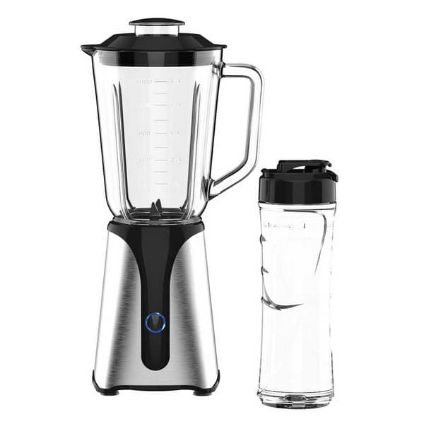 Jocca Glass Jar Blender + Bærbar Flaske