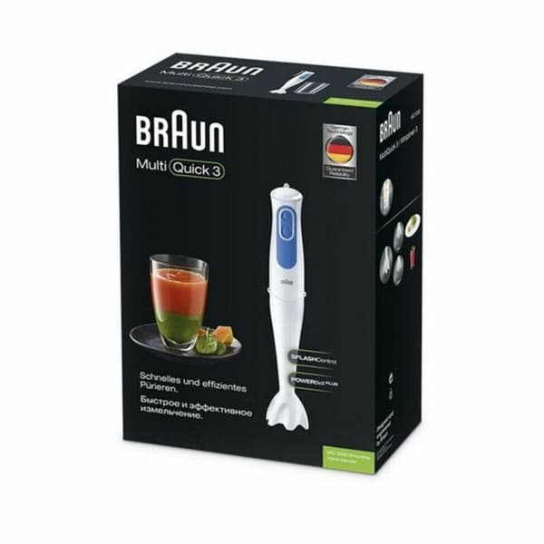 Mixer Braun MQ 3000 Smoothie Vit Vit/Blå 700 W