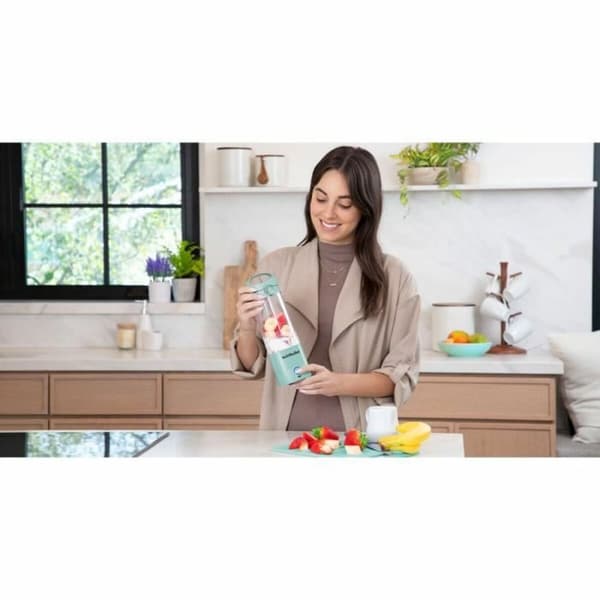 Glasmixer Nutribullet NBP003LBL 70 W 475 ml Blå