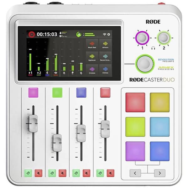Rode RCDUOW Mixerkonsol Antal kanaler: 7 USB-portar, Bluetooth