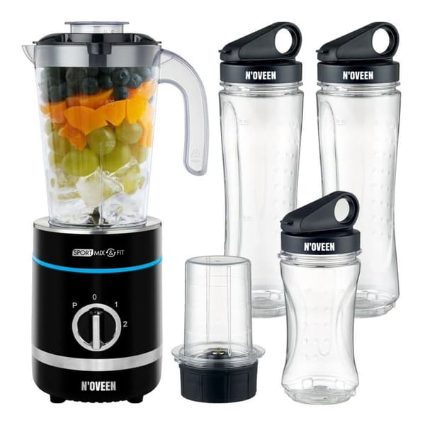 Kuppiblenderi N'oveen SB2000 Musta 500 W 800 ml