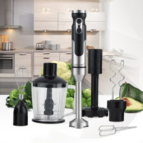 Glasmixer Feel Maestro MR-567 Svart Silvrig 1000 W