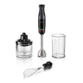 Miniatyrbild 1 av 6: Stavmixer - BOSCH - MSM4B621 - 1000 W - 4 vassa blad - Mixerskål - Minihackare - Visp - Keramiskt redskap