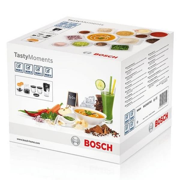 Bosch MUZ45XTM1 TastyMoments Sæt Sort/Transparent