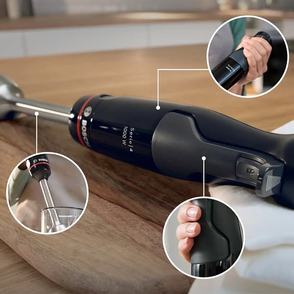 Bosch serie 4 ergomaster håndmixer med kraftig motor og ergonomisk design