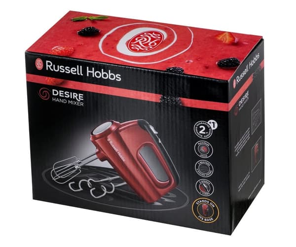 Russell Hobbs 24670-56 mixer Håndmixer 350 W Rød