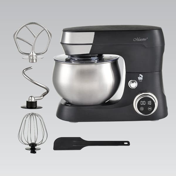 Feel-Maestro MR-558 Planetarisk mixer med 5 l skål, 2000 W Sort
