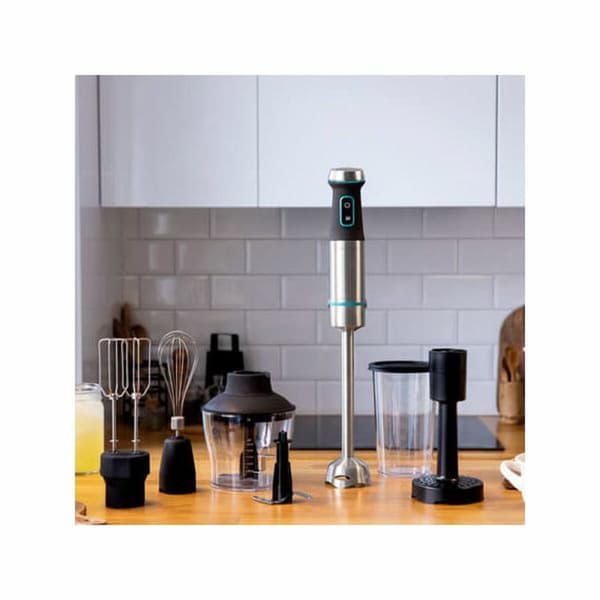 Håndholdt Mikser Power TitanBlack 1200 XL PerfectCream & Crush Cecotec 1200 W