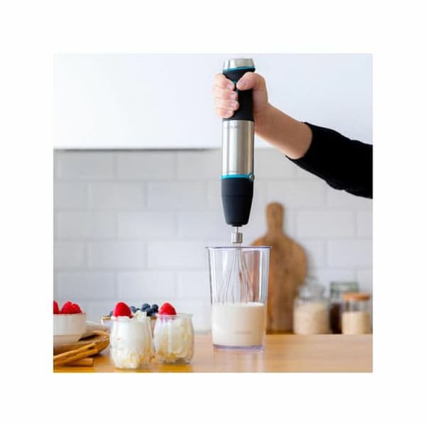 Håndholdt Mikser Power TitanBlack 1200 XL PerfectCream & Crush Cecotec 1200 W