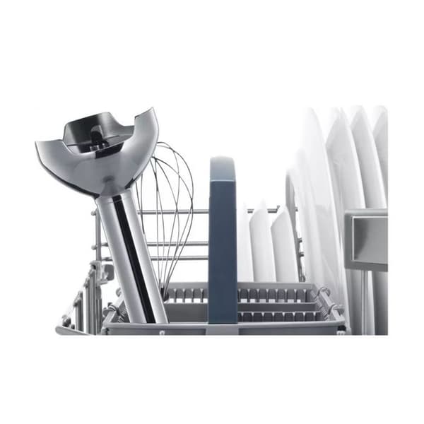 Stavmixer - BOSCH - CleverMixx - 600 W - fot i rostfritt stål - mixerskål - minihackare - rostfri visp - Vit