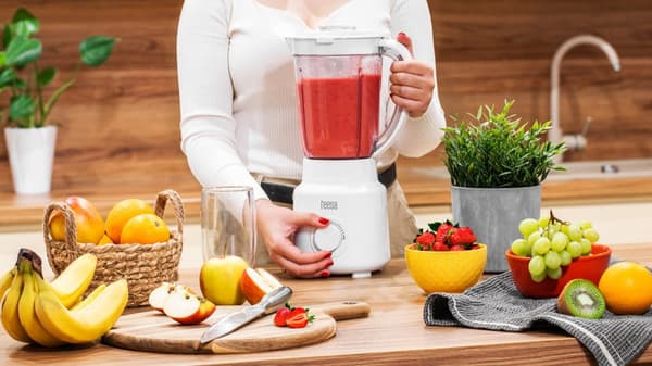 500W kandeblender hvid