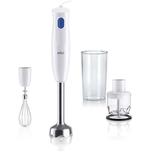 Handmixer - BRAUN - MQ10.202MWH - Svart färg - Små hushållsapparater - 2 års garanti