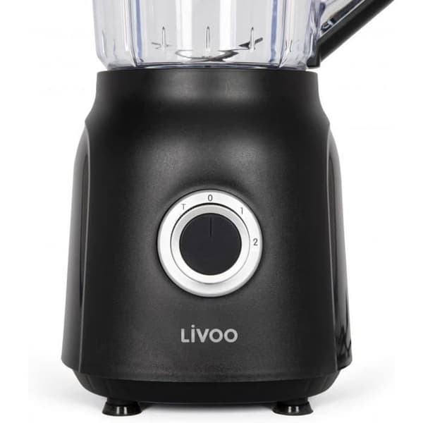 Mixer - LIVOO - 1,5 L - 600 W - 22 000 rpm - 2 hastigheter - Svart