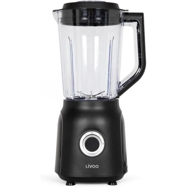 Mixer - LIVOO - 1,5 L - 600 W - 22 000 rpm - 2 hastigheter - Svart