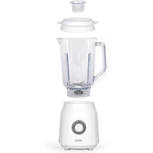 Mixer - LIVOO - 1,5 L - 600 W - 22 000 rpm - 2 hastigheter - Turbovit