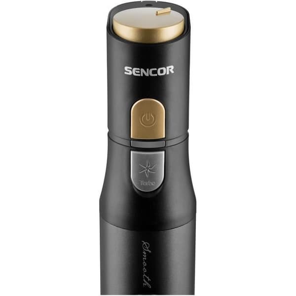 6 i 1 stavmixer - SENCOR - SHB 6442BK - 1200 W - TITANIUM QuadBlade-teknik - Svart