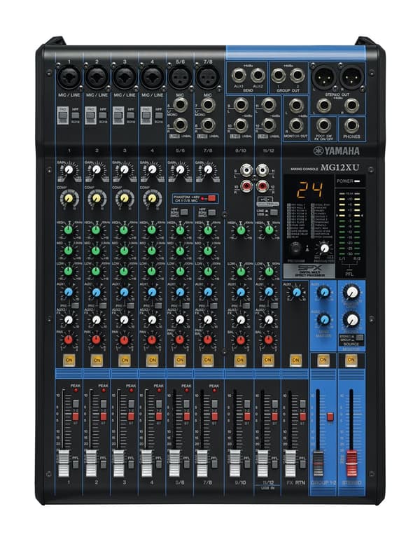 Yamaha MG12XU lydmixer 12 kanaler