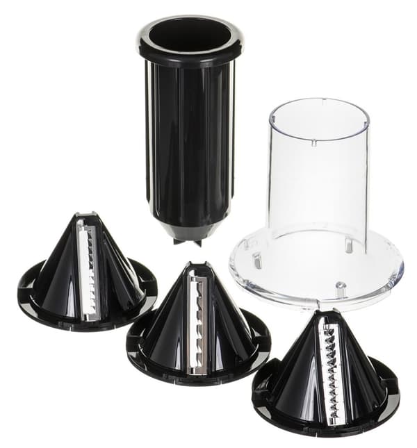 WMF KULT X elektrisk madhakker 1,25 L Sort, Krom, Transparent 80 W