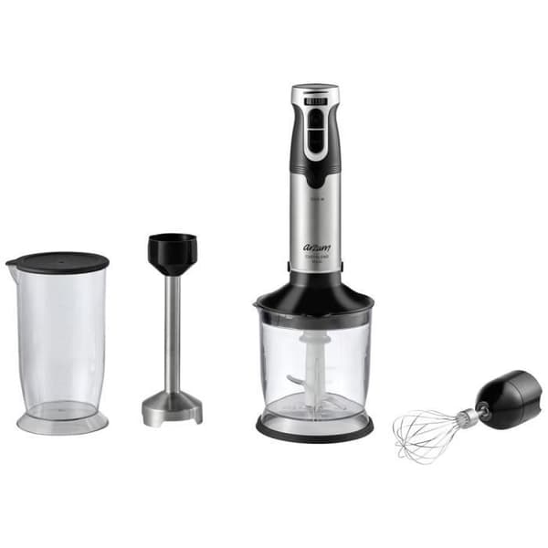 Mixerstav - ARZUM - AR1162 - 1000 W - Kontinuerlig hastighetsinställning - Svart, Rostfritt stål