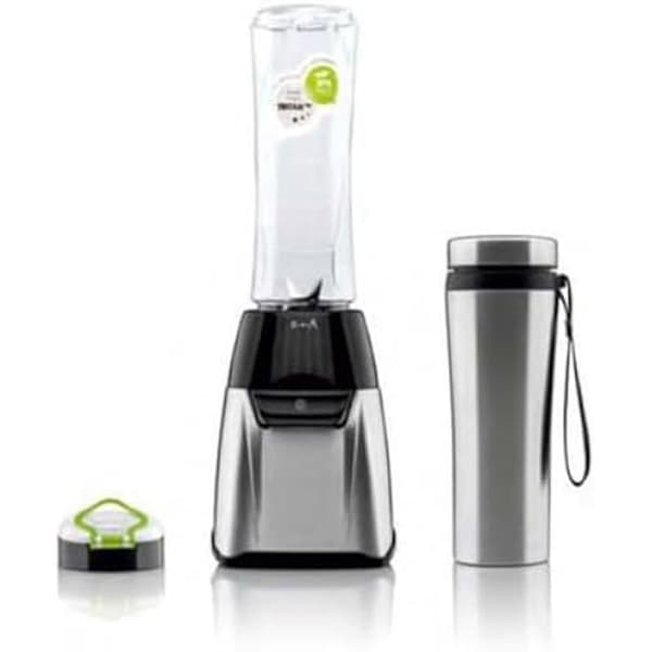 Minimixer - HAEGER - Sports Inox - Mixerskål - Kapacitet 0,6L - Pulsfunktion