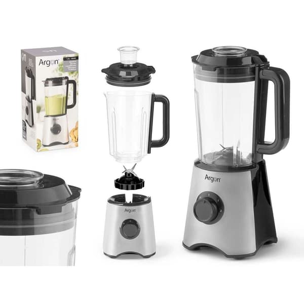 Kop-blender Argon JE-816A Sort Stål 350 W 1,5 L