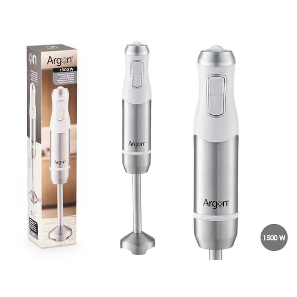 Håndblender Argon SW-227-WH Hvid Stål 1500 W