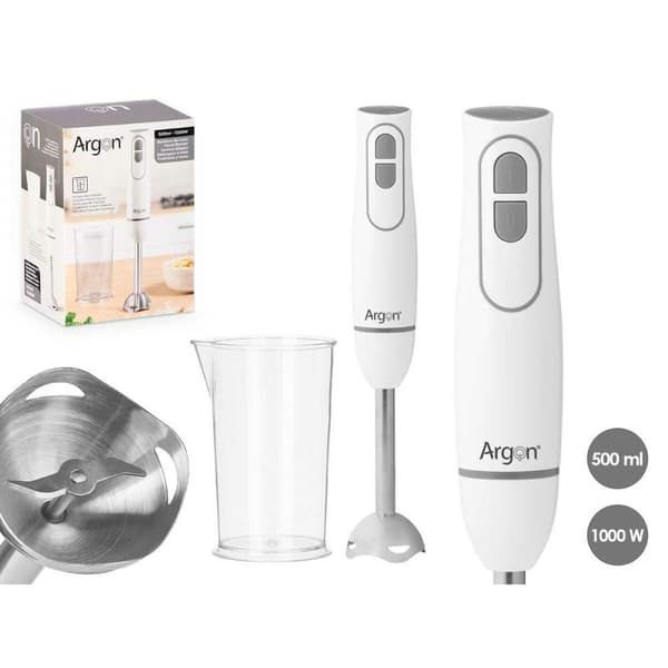 Stavmixer Argon JE-908AW Vit Grå 1000 W