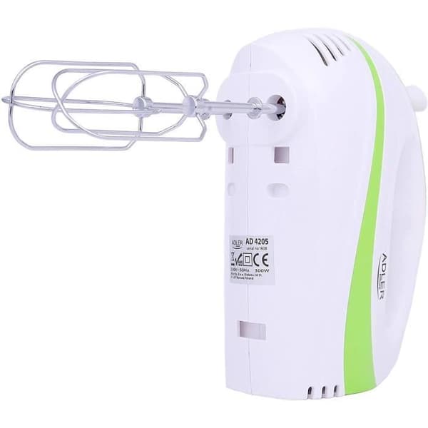 Handmixare - AD - 4205g - 300 W - Grön - 5 hastigheter